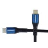 premiumcord usb c kabel usb 3 2 gen 2x2 5a 100w 20gbit s 0 5m bavlneny oplet obr galerie big ies94535409