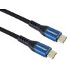 premiumcord usb c kabel usb 3 2 gen 2x2 5a 100w 20gbit s 0 5m bavlneny oplet obr galerie big ies94535413
