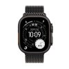 apple watch ultra 3 gps cellular 49mm black titanium case with black titanium milanese loop large image1 big ies93841464