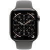 apple watch series 11 gps cellular 42mm natural titanium case with stone grey sport band s m image1 big ies93842626