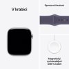 apple watch series 11 gps cellular 46mm silver aluminium case with purple fog sport band s m image1 big ies93843247