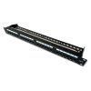 datacom patch panel 19 utp 24 port cat6 dual 1u bk 4x6p vl ien564694
