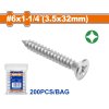 wadfow vrut samorezny zh 3 5x32mm sada 200 ks image1 big ies92755525