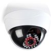 nedis atrapa bezpecnostni kamery s infracervenou led dome ip44 venkovni i vnitrni bila ien485805