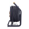 solight prodluzovaci privod na kovovem bubnu 4 zasuvky 40m kabel guma neopren 3x 2 5mm2 ip44 obr galerie big ies92166991