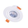 solight led podhledove svetlo bodove 5w 400lm 3000k kulate bile ien473139