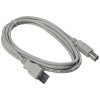 datacom usb 2 0 cable 3m a b pro tiskarny sedy ien21994