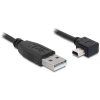 delock kabel usb 2 0 a samec usb mini b 5 pin samec pravouhly 0 5m ien346953