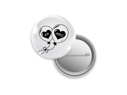 Placka "Balonky" 38 mm