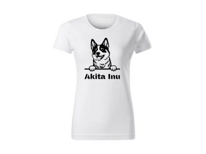 Dámské tričko - Akita Inu