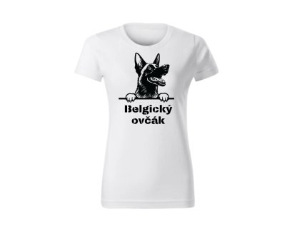 Dámské tričko - Belgický ovčák