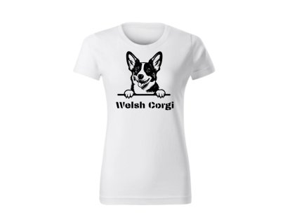 Dámské tričko - Welsh Corgi