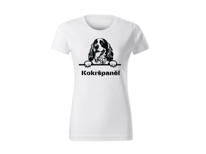 Dámské tričko - Kokršpaněl