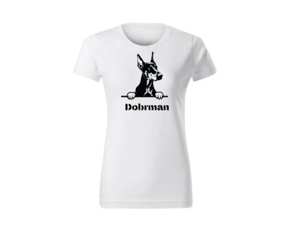 Dámské tričko - Dobrman