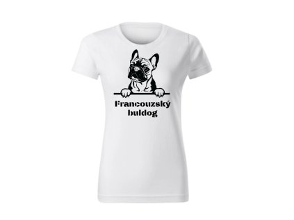 Dámské tričko - Francouzský buldog