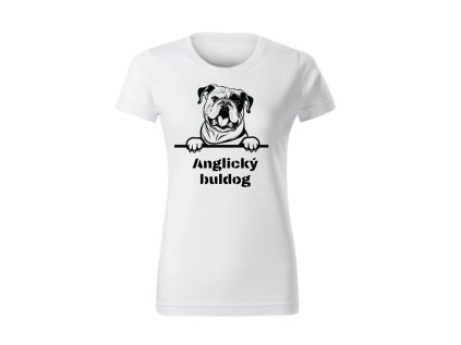 Dámské tričko - Anglický buldog