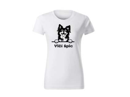 Dámské tričko - Vlčí špic
