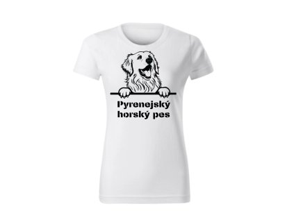 Dámské tričko - Pyrenejský horský pes