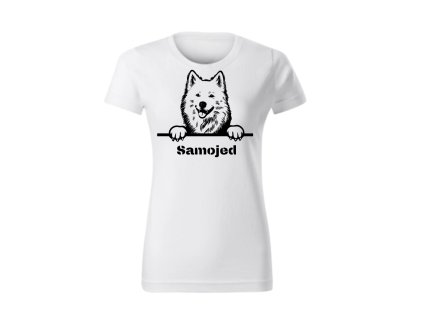 Dámské tričko - Samojed