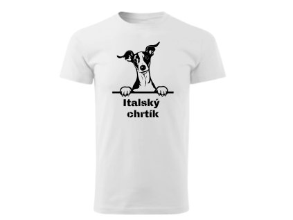 Pánské tričko - Italský chrtík