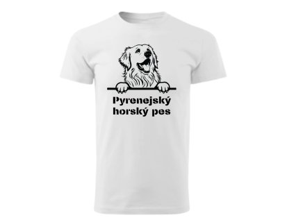 Pánské tričko - Pyrenejský horský pes