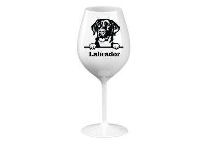 Nerozbitná sklenice na víno - Labrador