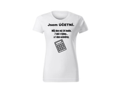 Dámské tričko - Účetní