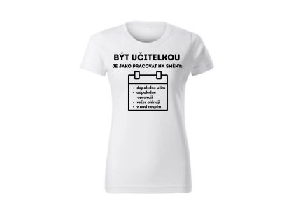 Dámské tričko - Učitelka