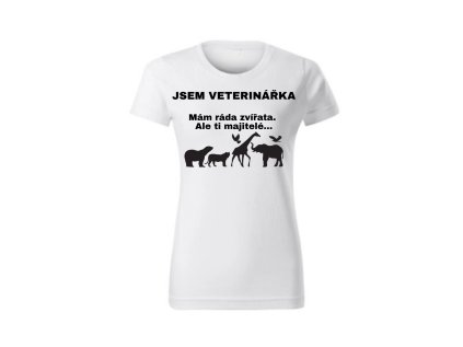Dámské tričko - Veterinářka