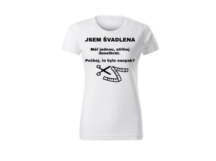 Dámské tričko - Švadlenka