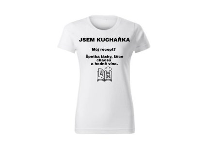 Dámské tričko - Kuchařka