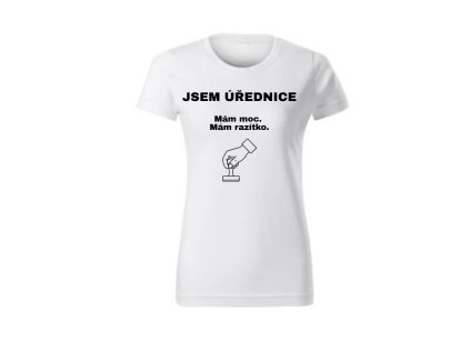 Dámské tričko - Úřednice