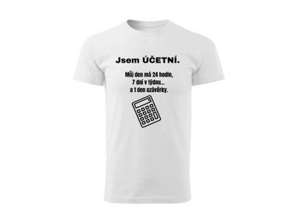 Pánské tričko - Účetní