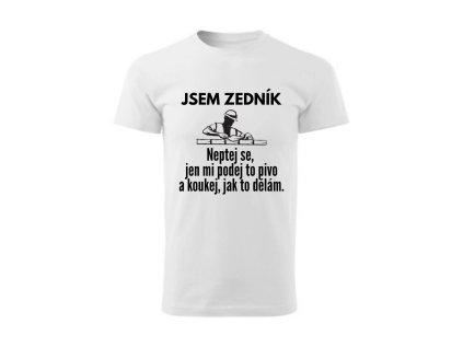 Pánské tričko - Zedník
