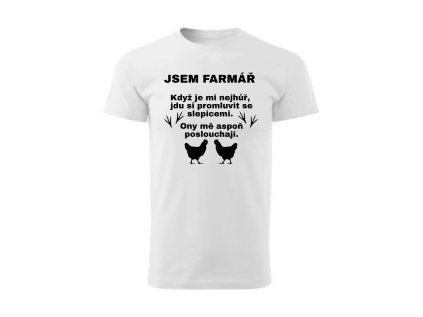 Pánské tričko - Farmář