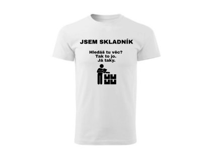 Pánské tričko - Skladník