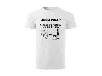 Pánské tričko - Vinař 1