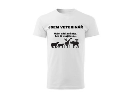 Pánské tričko - Veterinář