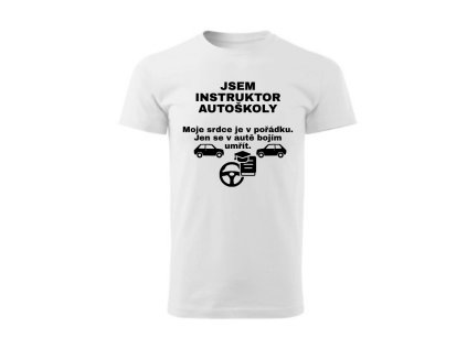 Pánské tričko - Instruktor autoškoly