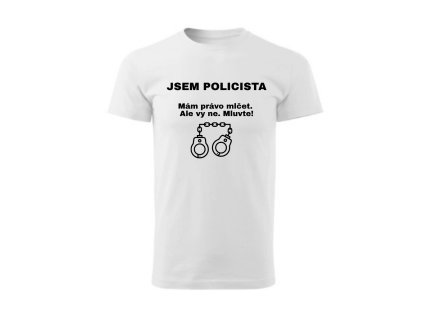 Pánské tričko - Policista