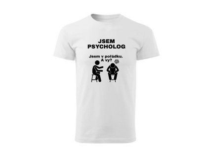 Pánské tričko - Psycholog