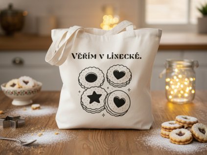 Bavlněná taška - Věřím v linecké