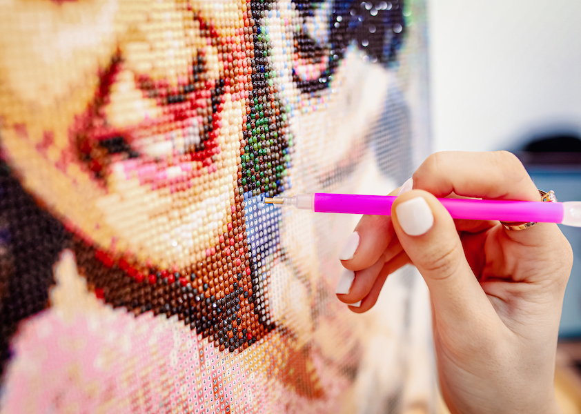 Broderie diamant de votre propre photo – GUIDE complet