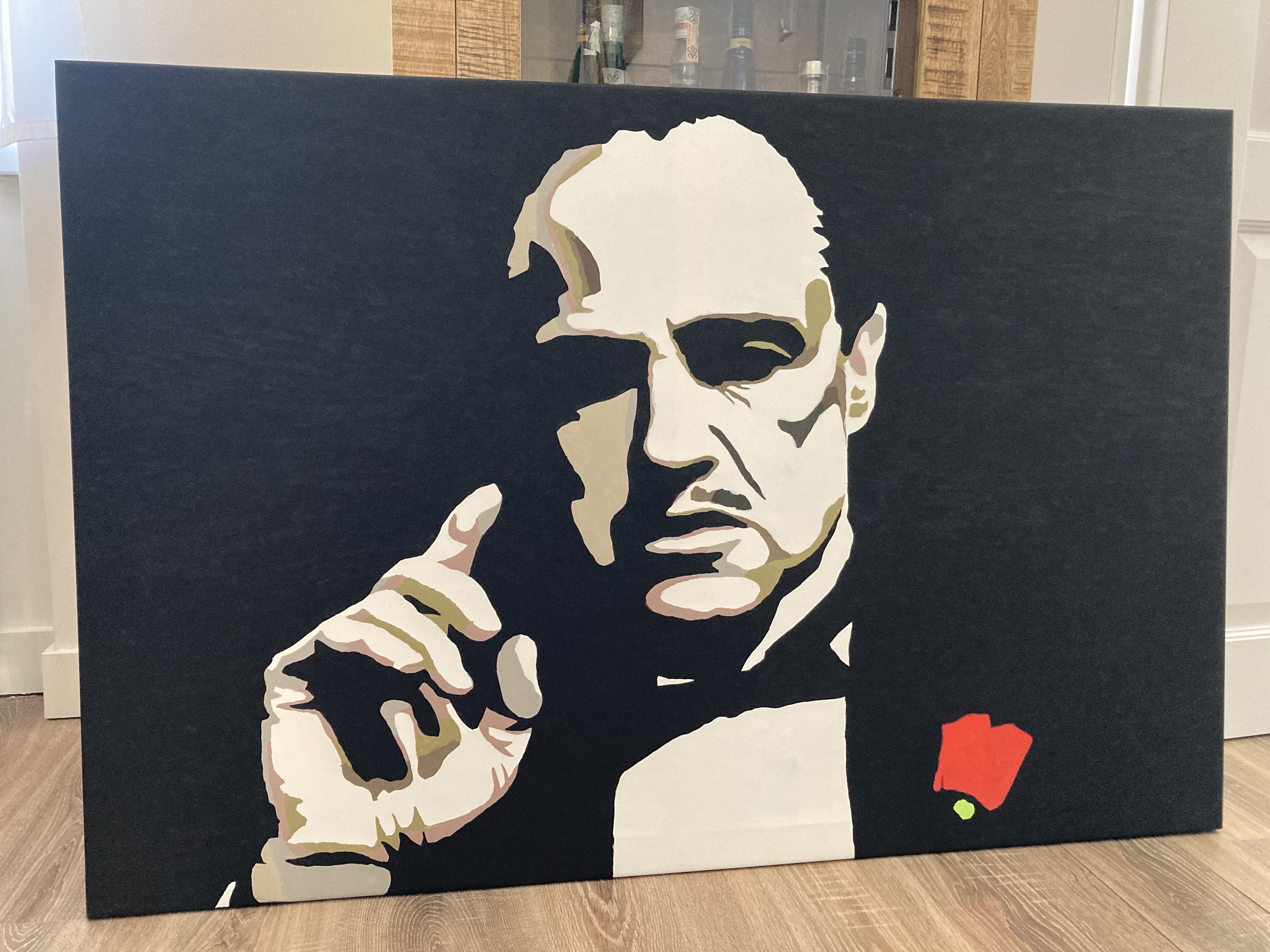 Peinture par numéros : Immortalisez Marlon Brando, ou choisissez tout autre motif que vous souhaitez.
