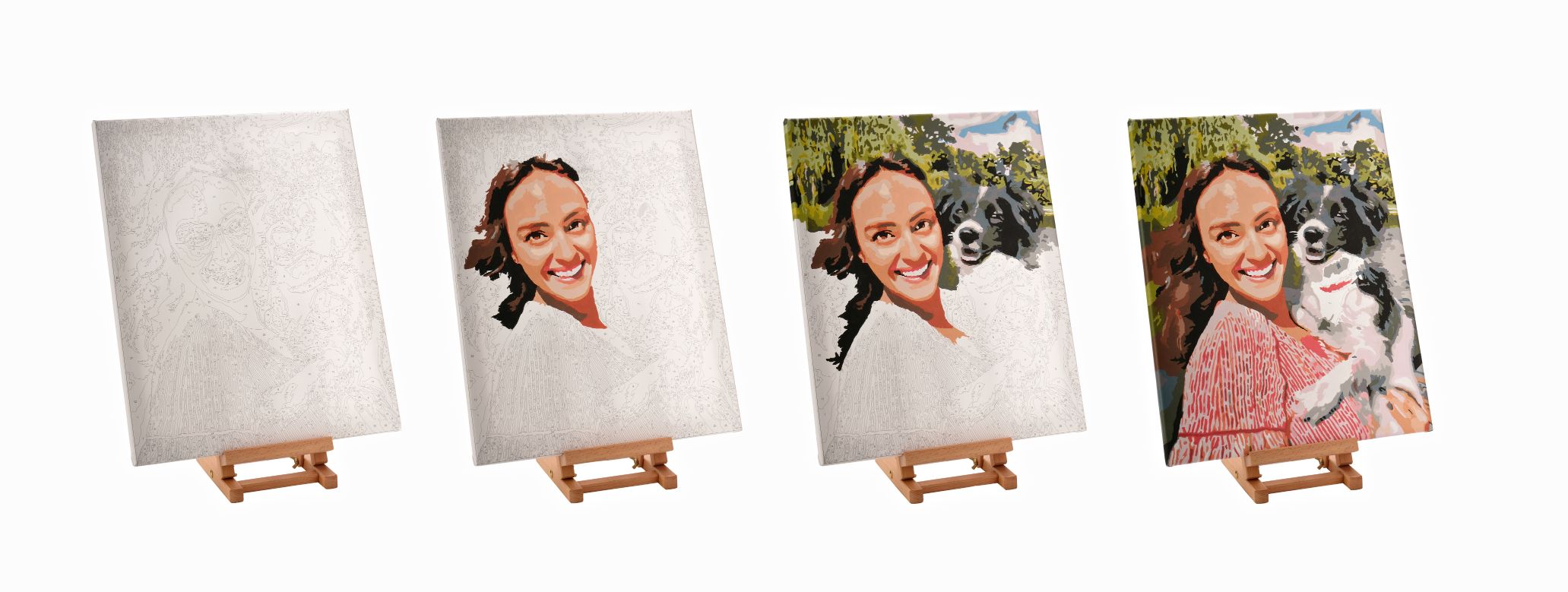 Peinture par numéros – INSTRUCTIONS
