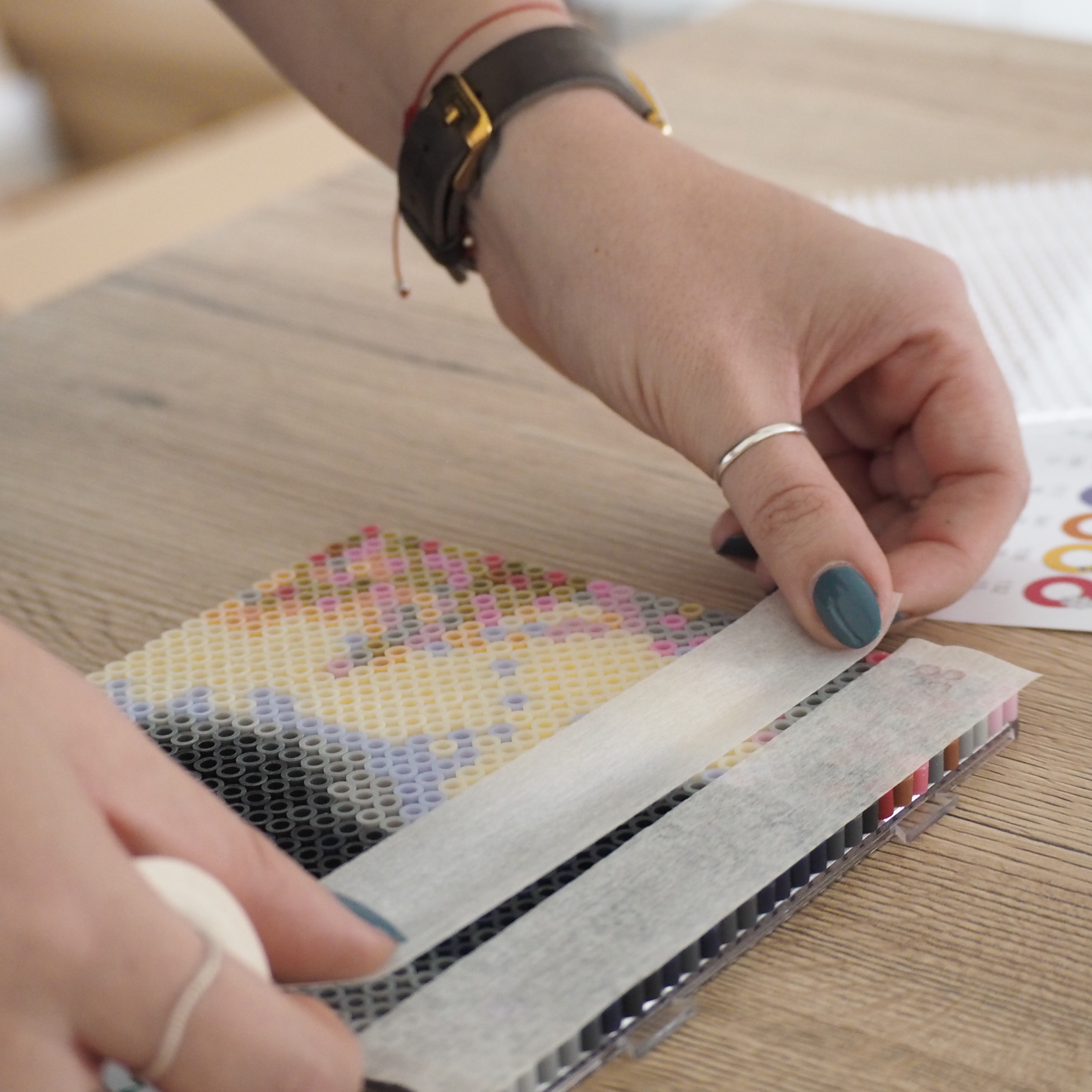 Astuce perles à repasser