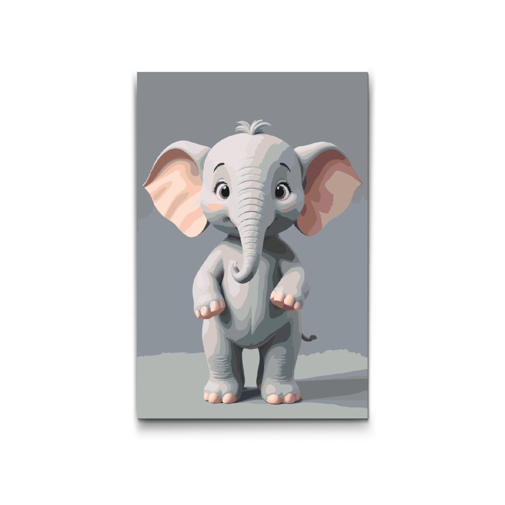 M2_Painting_by_Numbers_-_Elephant_for_children