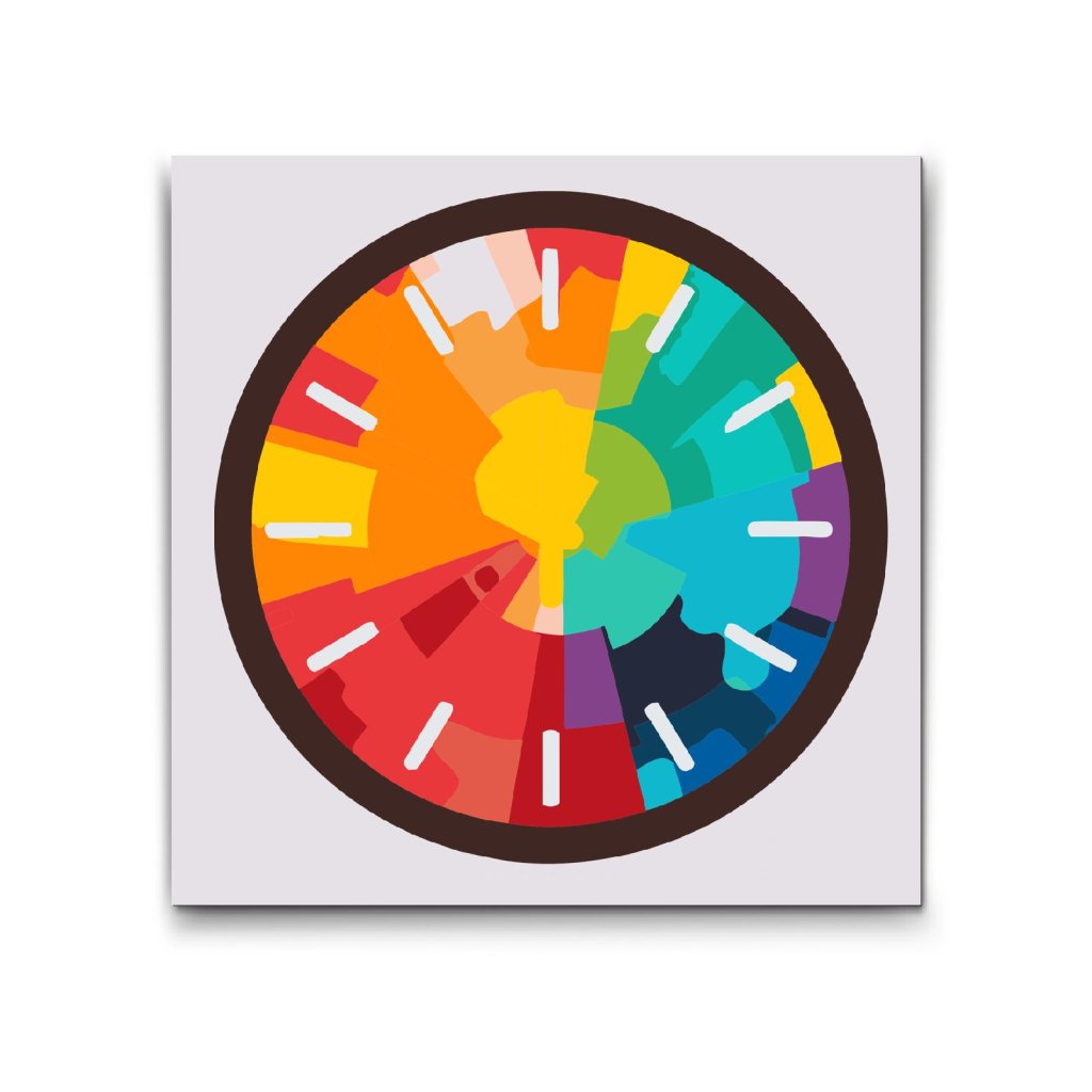 M2_Painting_by_Numbers_-_Rainbow_Clock