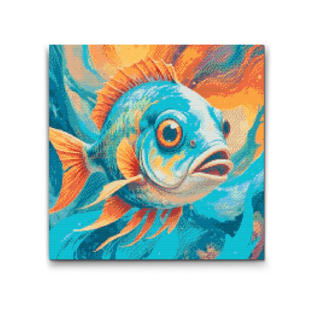 M2_Diamond_Paintings_-_Fish_in_shades_of_turquoise_and_orange