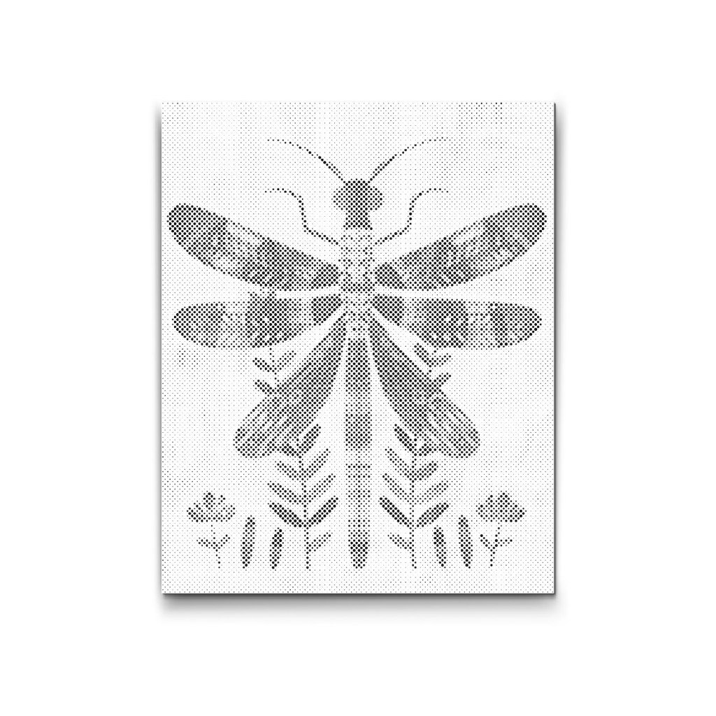 M2_Dotting_Points_-_Nordic_Folk_Art_-_Dragonfly